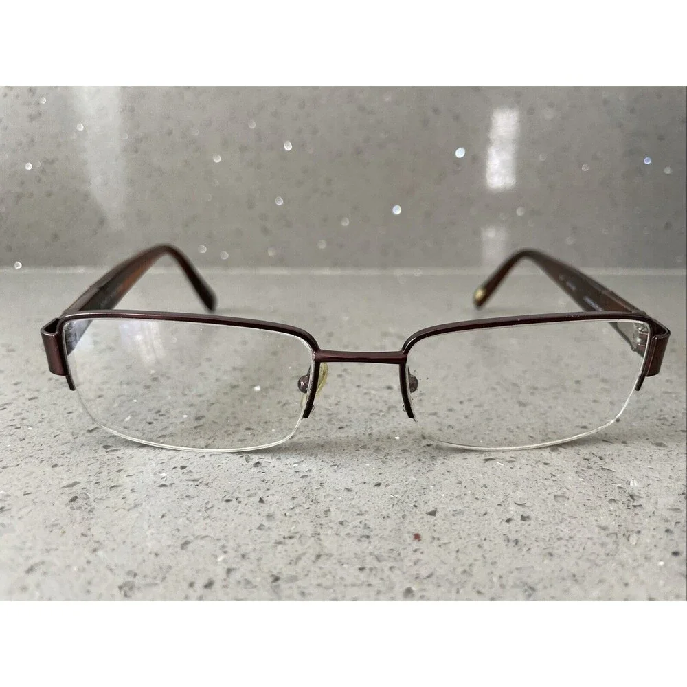 Jones New York Eyeglasses FRAMES ONLY J331 Dark Chocolate Brown 52-19-145 READ